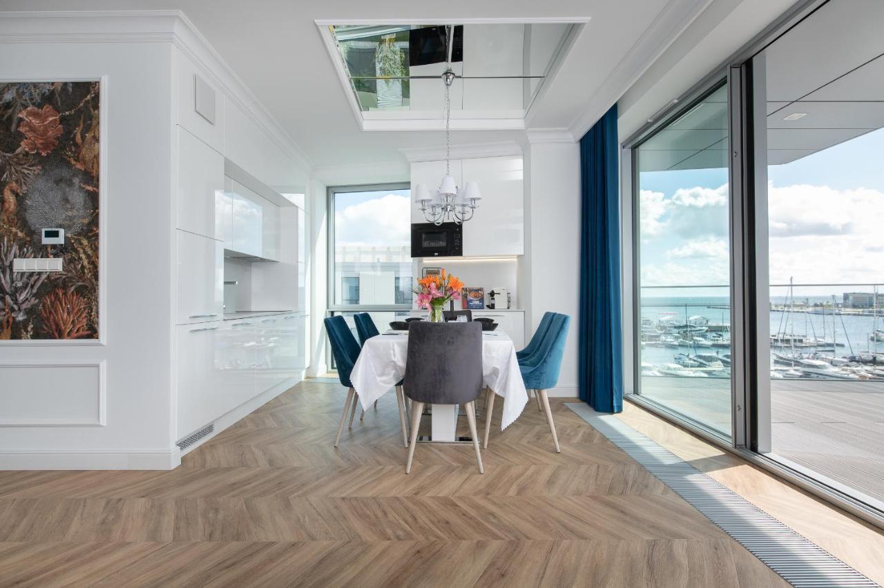 Yacht Park Premium Apartment Sea View Γκντίνια Εξωτερικό φωτογραφία