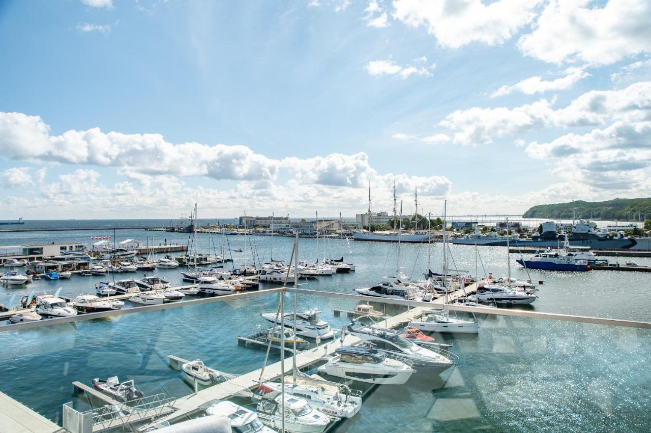 Yacht Park Premium Apartment Sea View Γκντίνια Εξωτερικό φωτογραφία