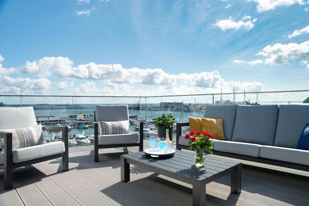 Yacht Park Premium Apartment Sea View Γκντίνια Εξωτερικό φωτογραφία