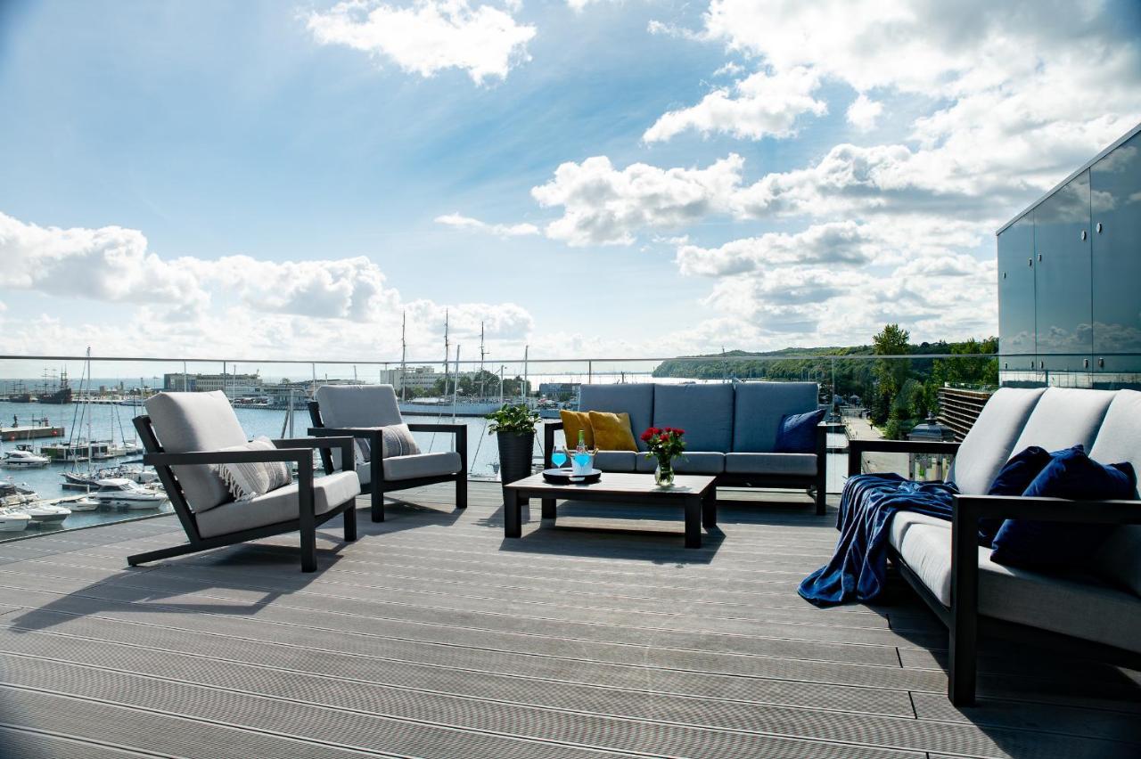 Yacht Park Premium Apartment Sea View Γκντίνια Εξωτερικό φωτογραφία