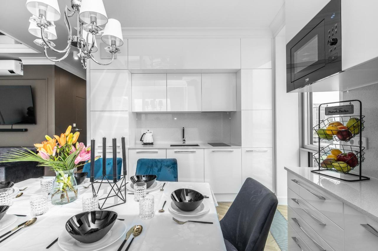 Yacht Park Premium Apartment Sea View Γκντίνια Εξωτερικό φωτογραφία